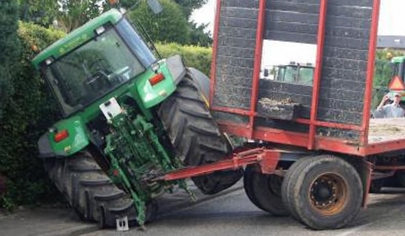 pneu de tracteur capacité de freinage