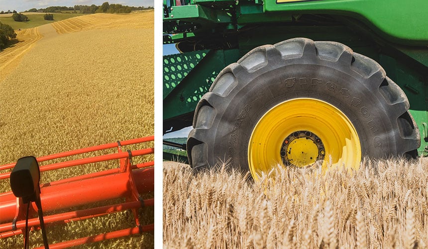 VF-banden: optimale controle over de landbouwmachine op hellingen